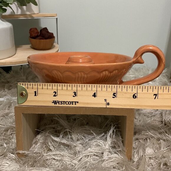 Shawnee Pottery Candleholders Vintage Pair - Picture 14 of 16